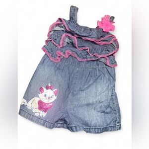 Disney Aristocats Denim Romper